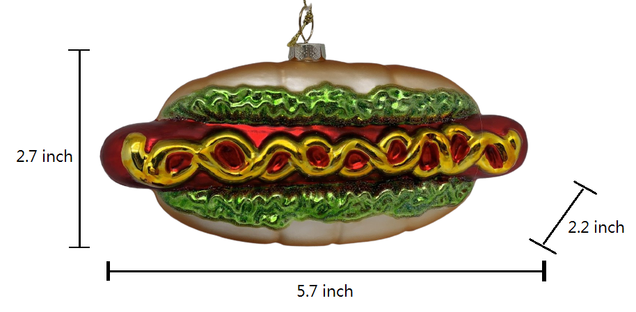 Pack Of  3 Gls Burger,hot Dog,french Fri - image 3 of 4