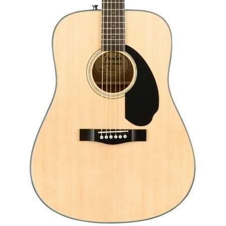 Fender CD-60S Dreadnought Solid Spruce Top Acoustic Guitar, Gloss Natural