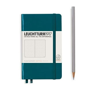 LEUCHTTURM1917 - Official Bullet Journal - Medium A5 - Hardcover Dotted  Notebook (Emerald) - 240 Numbered Pages 