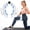 Blue, variant on Anti Cellulite Massage Roller for Legs 2-in-1 Detachable Full-Body Massager with 8 Textured 360 Degrees Rollers, Portable Handheld Massage Tool for Thighs, Buttocks, Arms&Calves, Blue