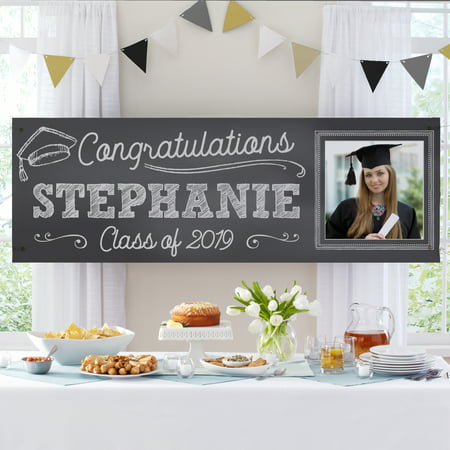 Personalized Class Act Graduation Photo Banner