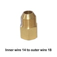 thumbnail image 4 of Speravity Adaptador de acondicionador de coche, adaptadores de botella de refrigerante, piezas de aire acondicionado, Conector de ajuste portátil a prueba Herramientas y ferretería Tipo 2 Speravity TO010518-02, 4 of 6