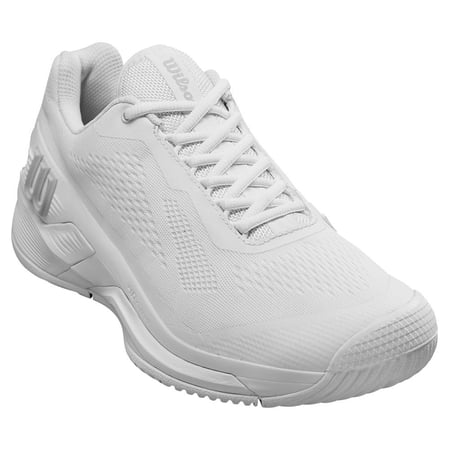Wilson Men`s Rush Pro 4.0 Tennis Shoes White ( 8 )