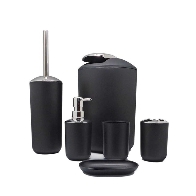 Set de accesorios de baño Good & Good 6 piezas M34-AB0014