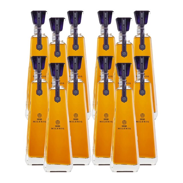 Pack de 12 Tequila 1800 Milenio Extra Añejo 750Ml