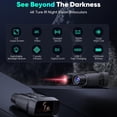 thumbnail image 3 of Night Vision Goggles 4K Night Vision Binoculars with 32GB Memory Card,8X Digital Zoom,4.5'' HD Screen for Camping Farm & Security, 3 of 9