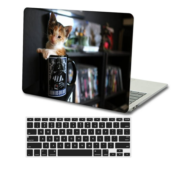 Hard Shell Case for 2021 Release MacBook Pro 16 inch with Touch Bar + Black Keyboard Cover Model: A2485 (Animal A 0096)