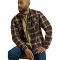 thumbnail image 6 of Wrangler® Men's and Big Men's Sherpa Lined Relaxed Fit Heavyweight Shirt Jacket, Sizes S-2XL, 6 of 7
