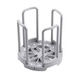thumbnail image 1 of Kitchen Folding Bowl Shelf Retractable 3 5 Plastic Draining Dish Storage Rack Holder Organizer, 1 of 8