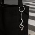 WEUVEB Vintage Alloy Musical Note Keychain Set Lightweight Music Symbol ...