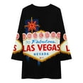 thumbnail image 4 of Welcome to Fabulous Las Vegas Long Sleeved Dress Female dress Party dresses for women, 4 of 4