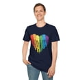 thumbnail image 6 of Rainbow Heart Puzzle Autism Awarness Graphic Tshirt, 6 of 7