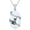 Black Cat, variant on JKR Opal Bear/Panda/Cat/Koala/Sloth/Cardinal/Unicorn Necklace 925 Sterling Silver Opal Animal Pendant Jewelry Birthday Gifts Women Her