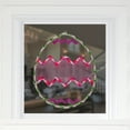 thumbnail image 4 of Northlight Lighted Chevron Stripe Easter Egg Window Decoration - 17" - Green and Pink, 4 of 10