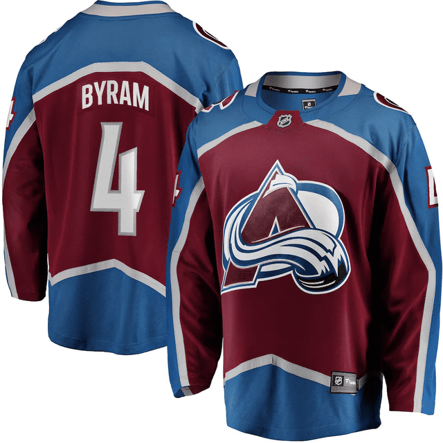Bowen Byram Colorado Avalanche NHL Fanatics Breakaway Home Jersey, Small