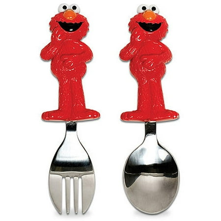Munchkin Sesame Street Toddler Fork & Spoon