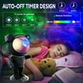thumbnail image 4 of HOMEYA Astronaut Star Projector Galaxy Light, 360° Projector Sky LED Night Light with Remote Control Starlight Planetarium Spaceman Projector for Baby Kid Bedroom Ceiling Room Décor, Black, 4 of 7