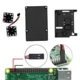 thumbnail image 2 of Para Raspberry Pi 4 Armor Case Caja De Aleación De Aluminio Con Ventiladores Dobles Para Pi 4 Disipador De Calor Dual-Fan Disipación Rápida Para Raspberry Pi 4 Caja De Metal seitruly TO003235-00, 2 of 7
