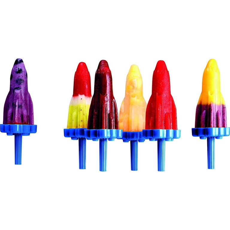 Tovolo Rocket Ice Pop / Popsicle Mold - Set of 6 NEW