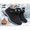 Black, variant on Winter Men's Fashion Anti-Slip Fleece Snow Boots, Thick Cotton Padded Warm Short Boots for Men