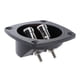 thumbnail image 4 of Conexiones terminales de la caja del de la taza de la forma cuadrada del bipolar, accesorios del de Sunnimix Conector de terminal, 4 of 7