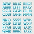 thumbnail image 3 of Hello Hobby Extra Large Blue Glitter Alphabet Stickers, Letter Icons, 99 Count, 3 of 7