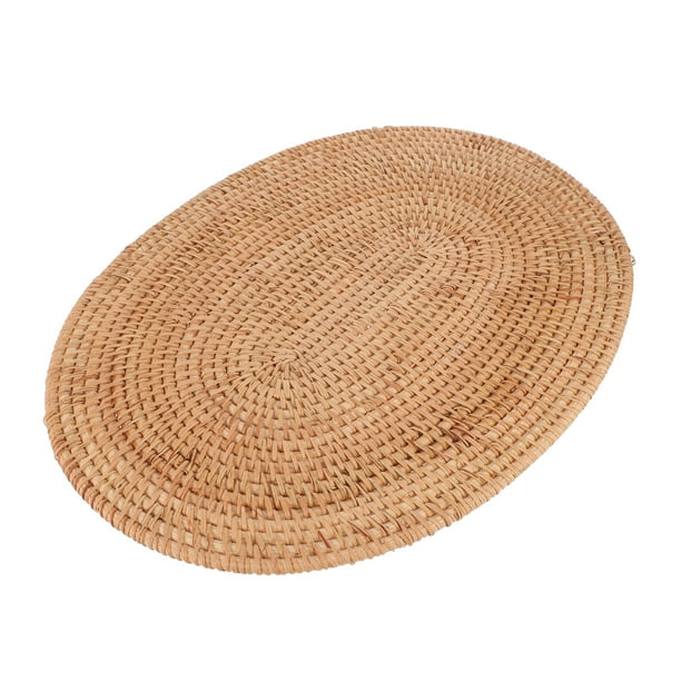 Mesa de comedor de 1pc Mesa de placemat Placemat Decorativa Magas tejidas Mat de la mesa a prueba de calor