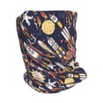 thumbnail image 2 of KLL Cartoon Space 1 Pirnt Wicking Running Beanie Head Wrap Cycling Bandana for Men Women, 2 of 8