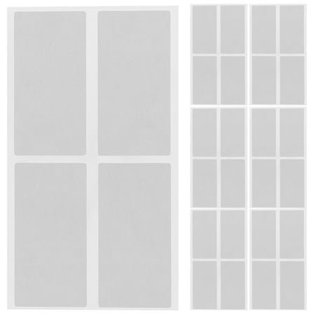 Homoyoyo Labeling Stickers White Sulfate Paper for Home Use Large Design Simple Aesthetic