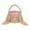 Brown, variant on Utoimkio Happy Easter Plush Bunny Long Ears Bags Easter Basket Rabbit Buckets Easter Tote Bags Children Gift Storage Handbag