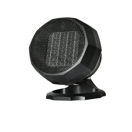 

1800W Heater PTC Space Heater Ceramic Heater Electric Heater Smart Thermostat Three Heat Settings Bathroom Bathroom Heater 19*22*16cm Black 1 Piece