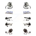 thumbnail image 1 of Transit Auto Front Hub Bearing Assembly Lower Ball Joint Outer Inner Tie Rod Sway Bar Stabilizer Link Kit (10Pc) for Car Ford F-150 4WD with 4-Wheel ABS - Left Right Side (Driver Passenger) K7T-108708, 1 of 11
