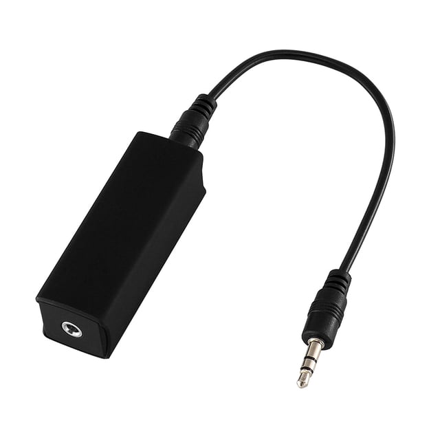 Ground Loop Noise Isolator Eliminating Audio Noise Effectively for Car Audio System Home Speaker with
