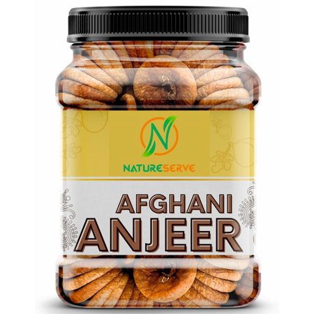 Pure Natural Afghani Anjeer Dried Figs By Nature Serve 1kg, | Rich In Iron, Fibre & Vitamins Fig, Afghanistan Anjir Dry Fruit Jar Pack | 35.2 Ounce