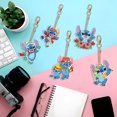 thumbnail image 3 of DIY Diamond Art Llaveros Diamond Mosaic Kit 5pcs Doble cara Lady Bag Pendant Hugtrwg Para estrenar, 3 of 9