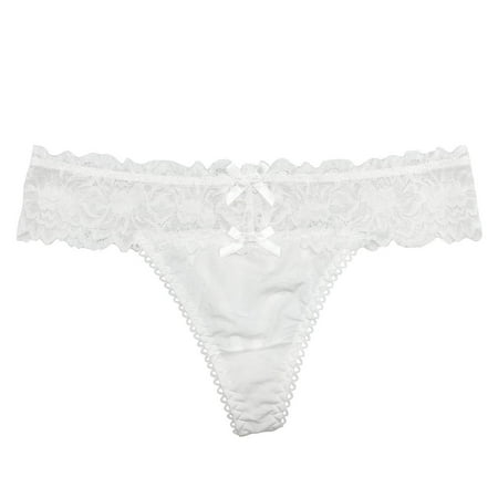 

Lingerie for Women Seamless Lace Lingerie Thongs Panties Ladies Hollow Out Underwear Underpants