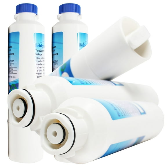 5-Pack Compatible with Samsung RF4287HABP/XAA 02 Refrigerator Water Filter - Compatible with Samsung DA29-00020B, DA29-00020A, HAF-CIN Fridge Water Filter Cartridge