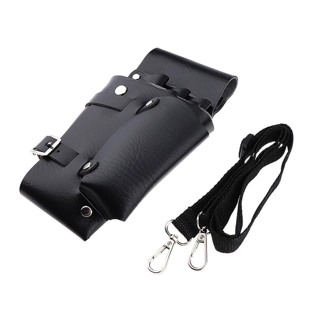 Estilista de pelo negro Peluquero Tijeras Cizalla Peluquería Cintura Estuche Zulema Barber Scissors Waist Pouch