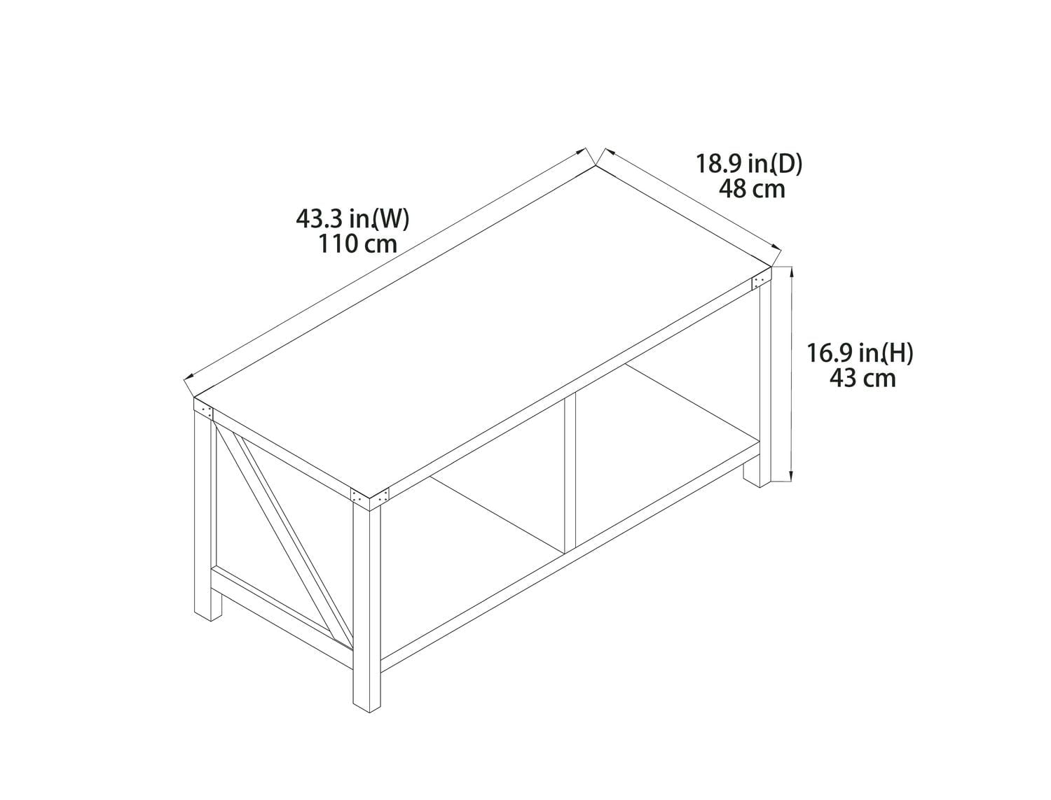 Hometrends Table Basse