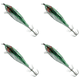 thumbnail image 1 of Anzuelo para Camarones Jigging Calamar Herramienta Pesca Nocturna Con Cebo Artificial Brillante 5 5g (estilo H), 1 of 2