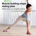 thumbnail image 3 of windfall 2Pcs Gym Home Body Core Exercise Workout Yoga Fitness Slider Gliding Disc Pad, 3 of 7