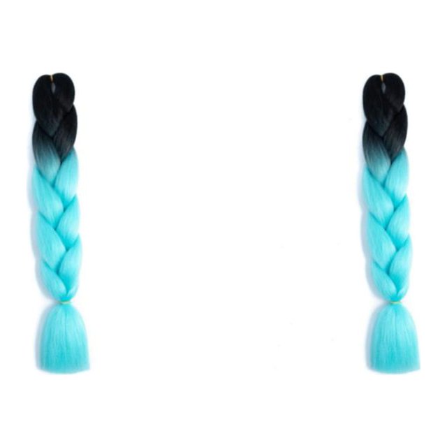 Soidarity Cabello trenzado sintético, trenzas impresionantes, color natural sin esfuerzo, alta similitud con el cabello real Type11 NO11