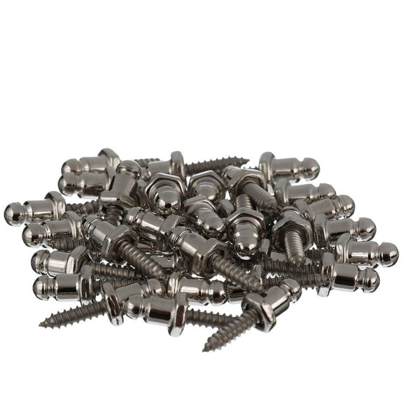 Seachoice 59391 #8 x 5/8" Eyelet Stud with Tapping Screw - 35 Pack