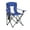 Blue, variant on Mesh Folding Camping Chairs For Adults Black Oversized Portable Outdoor Chairs, Weight Capacity 375lbs, With Cup Holder, Storage Pocket, Carry Bag