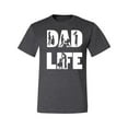 thumbnail image 2 of Wild Bobby,Dad Life Kids Father Husband Best Dad Gift, Father's Day, Men Graphic Tees, Heather Black, Large, 2 of 3