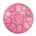 thumbnail image 1 of Tambor de lengua de acero de 6 pulgadas. tambor de mano de 11 notas con mazo de tambor. púas de dedo. percusión para meditación. Yoga Tomshoo  Tambor de lengua de acero, 1 of 6