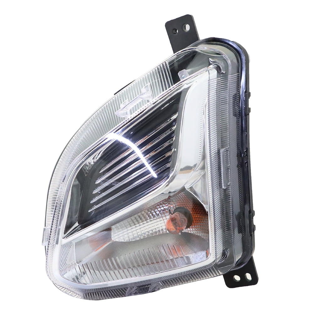 LABLT Bumper Fog Light Assembly w/ Bulbs Replacement for 2018 2019 2020 Chevrolet Equinox Left Driver Side