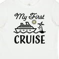 thumbnail image 4 of Inktastic My First Cruise with Cruise Ship and Palm Trees Boys or Girls Baby T-Shirt, 4 of 5