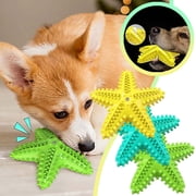 Dog Chew Toys Squeaky Dog Toys Dog Water Floating Toys Natural Teeth Cleaning Toy for Small Medium Dog