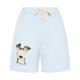 thumbnail image 4 of Pantalones cortos de cintura elástica con bolsillo informal estampado de moda para mujer Fridja fhjkhfk457714, 4 of 8